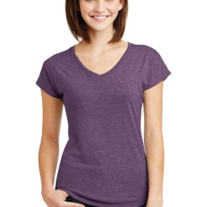 Anvil Ladies Tri-Blend V-Neck Tee. 6750VL