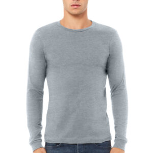 BELLA+CANVAS Unisex Heather CVC Long Sleeve Tee BC3501CVC
