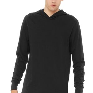 BELLA+CANVAS  Unisex Jersey Long Sleeve Hoodie. BC3512