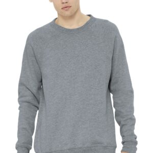 BELLA+CANVAS ® Unisex Sponge Fleece Raglan Sweatshirt. BC3901