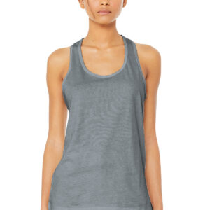 BELLA+CANVAS  Women's Jersey Racerback Tank. BC6008