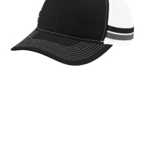 Port Authority  Two-Stripe Snapback Trucker Cap. C113