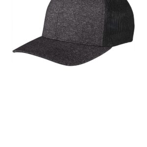 Port Authority  Flexfit  Melange Mesh Back Trucker Cap C302