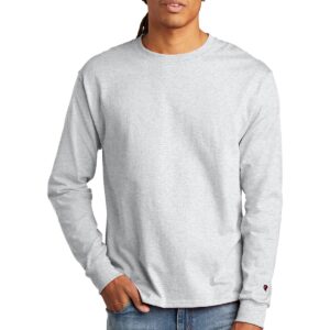 Champion   Heritage 5.2-Oz. Jersey Long Sleeve Tee CC8C