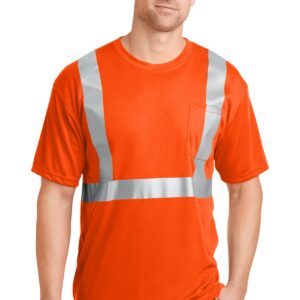 CornerStone - ANSI 107 Class 2 Safety T-Shirt.  CS401
