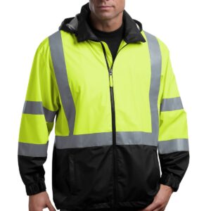 CornerStone® - ANSI 107 Class 3 Safety Windbreaker. CSJ25