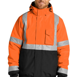 CornerStone® ANSI 107 Class 3 Economy Waterproof Insulated Bomber Jacket CSJ500