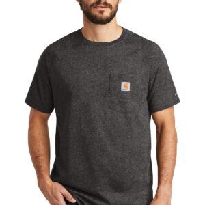 Carhartt Force  Cotton Delmont Short Sleeve T-Shirt. CT100410