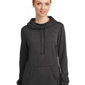 District ® Women's Lightweight Fleece Hoodie. DM493
