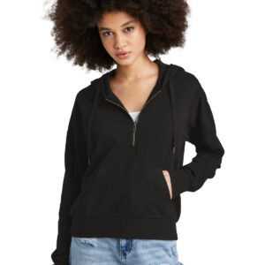 District® Women's Perfect Tri® Fleece 1/2-Zip Pullover DT1311