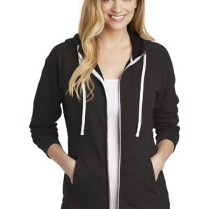 District ® Women's Perfect Tri ® French Terry Full-Zip Hoodie. DT456