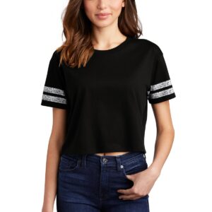District  Women's Scorecard Crop Tee DT488