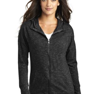 District ® Women's Medal Full-Zip Hoodie. DT665
