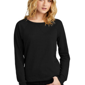 District® Women's Featherweight French Terry™ Long Sleeve Crewneck DT672