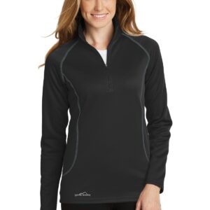 Eddie Bauer® Ladies Smooth Fleece 1/2-Zip. EB237