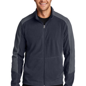 Port Authority® Colorblock Microfleece Jacket. F230