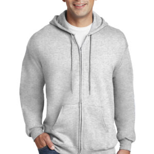 Hanes® Ultimate Cotton® - Full-Zip Hooded Sweatshirt.  F283