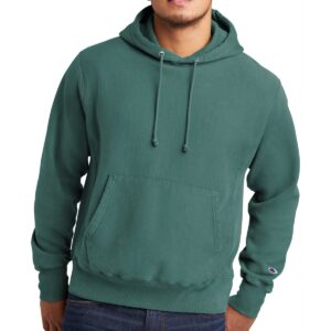 Champion ® Reverse Weave ® Garment-Dyed Hooded Sweatshirt. GDS101