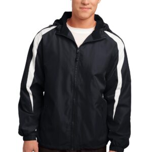Sport-Tek® Fleece-Lined Colorblock Jacket. JST81