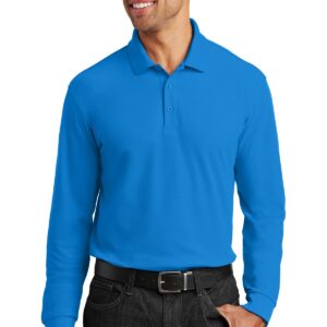 Port Authority Long Sleeve Core Classic Pique Polo. K100LS
