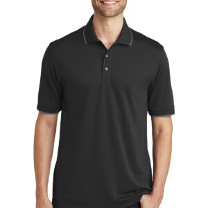 Port Authority Dry Zone UV Micro-Mesh Tipped Polo. K111