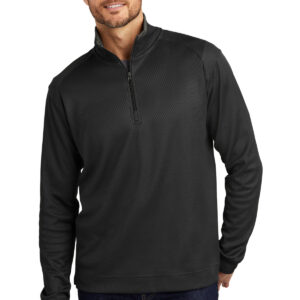 Port Authority® Vertical Texture 1/4-Zip Pullover. K805