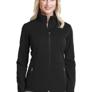 Port Authority® Ladies Pique Fleece Jacket. L222