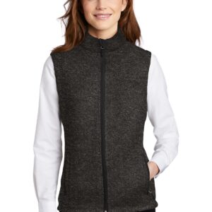 Port Authority ® Ladies Sweater Fleece Vest L236
