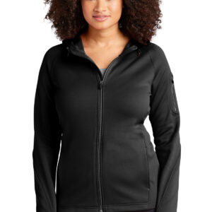 Sport-Tek® Ladies Tech Fleece Full-Zip Hooded Jacket. L248