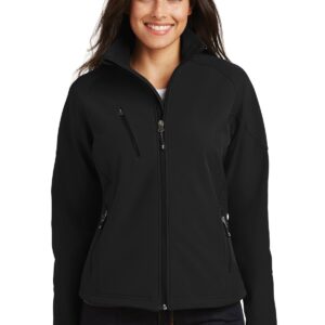 Port Authority® Ladies Textured Soft Shell Jacket. L705