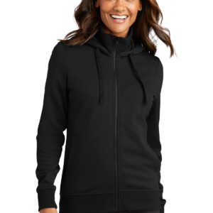 Port Authority® Ladies Smooth Fleece Hooded Jacket L814