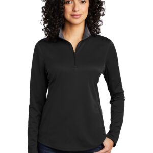 Port Authority ® Ladies Silk Touch ™ Performance 1/4-Zip LK584