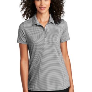 Port Authority  Ladies Gingham Polo LK646