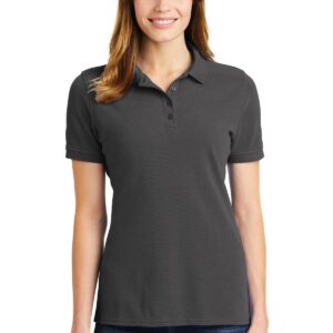 Port & Company Ladies Combed Ring Spun Pique Polo. LKP1500