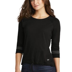 New Era  Ladies Tri-Blend 3/4-Sleeve Tee LNEA136