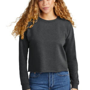 New Era® Ladies Tri-Blend Fleece Crop Crew LNEA514