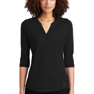 OGIO  Ladies Jewel Henley LOG104