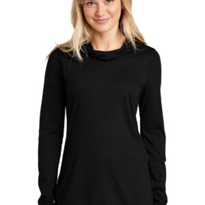 Sport-Tek ® Ladies PosiCharge ® Tri-Blend Wicking Long Sleeve Hoodie LST406