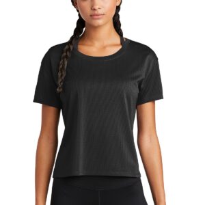 Sport-Tek  Ladies PosiCharge  Draft Crop Tee. LST411