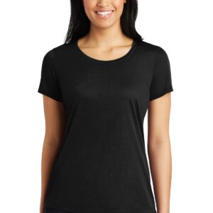 Sport-Tek Ladies PosiCharge Competitor Cotton Touch Scoop Neck Tee. LST450