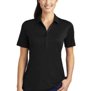 Sport-Tek Ladies Posi-UV  Pro Polo.  LST520