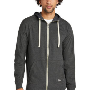 New Era ® Sueded Cotton Blend Full-Zip Hoodie. NEA122