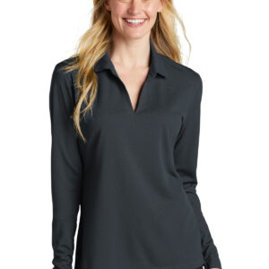 Nike Ladies Dri-FIT Micro Pique 2.0 Long Sleeve Polo NKDC2105