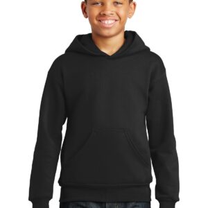 Hanes® - Youth EcoSmart® Pullover Hooded Sweatshirt.  P470