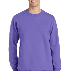 Port & Company® Beach Wash® Garment-Dyed Crewneck Sweatshirt PC098