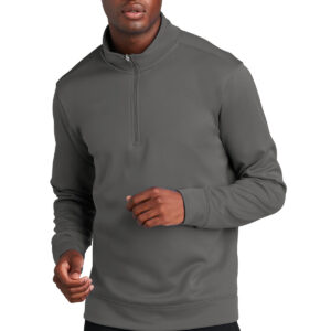 Port & Company®Performance Fleece 1/4-Zip Pullover Sweatshirt. PC590Q