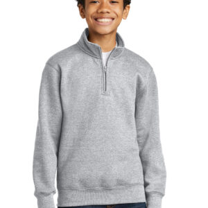 Port & Company® Youth Core Fleece 1/4-Zip Pullover Sweatshirt PC78YQ