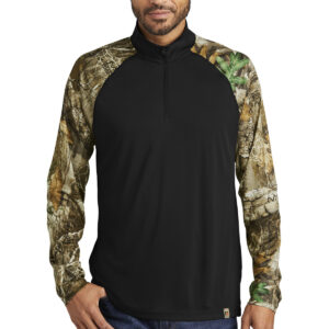 Russell Outdoors Realtree Colorblock Performance 1/4-Zip RU152