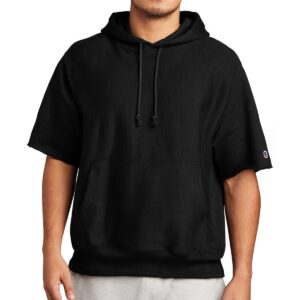 Champion ®  Reverse Weave ®  Short Sleeve Hooded Sweatshirt S101SS
