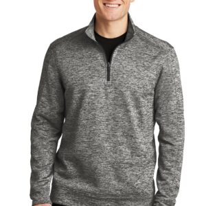 Sport-Tek® PosiCharge® Electric Heather Fleece 1/4-Zip Pullover. ST226
